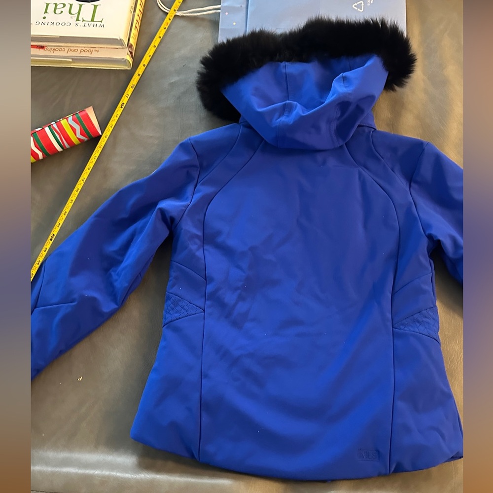 [NILS] Royal Blue Waterproof Ski Jacket - Picture 2 of 15
